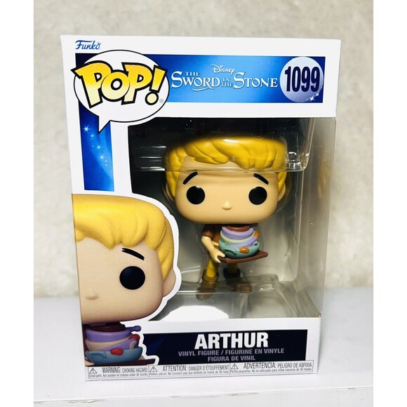 Funko Pop Disney The Sword in the Stone - Arthur #1099 Vinyl Figure w/Protector - Picture 1 of 6